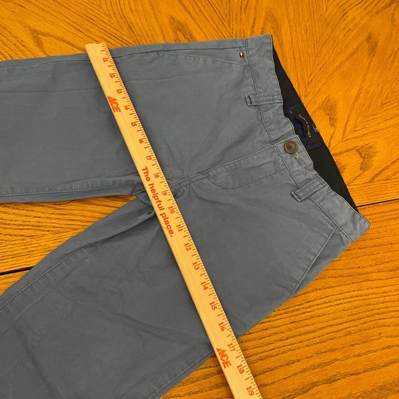Tommy Hilfilger Blue Pants Women Sz 12 slightly used - Picture 6 of 8
